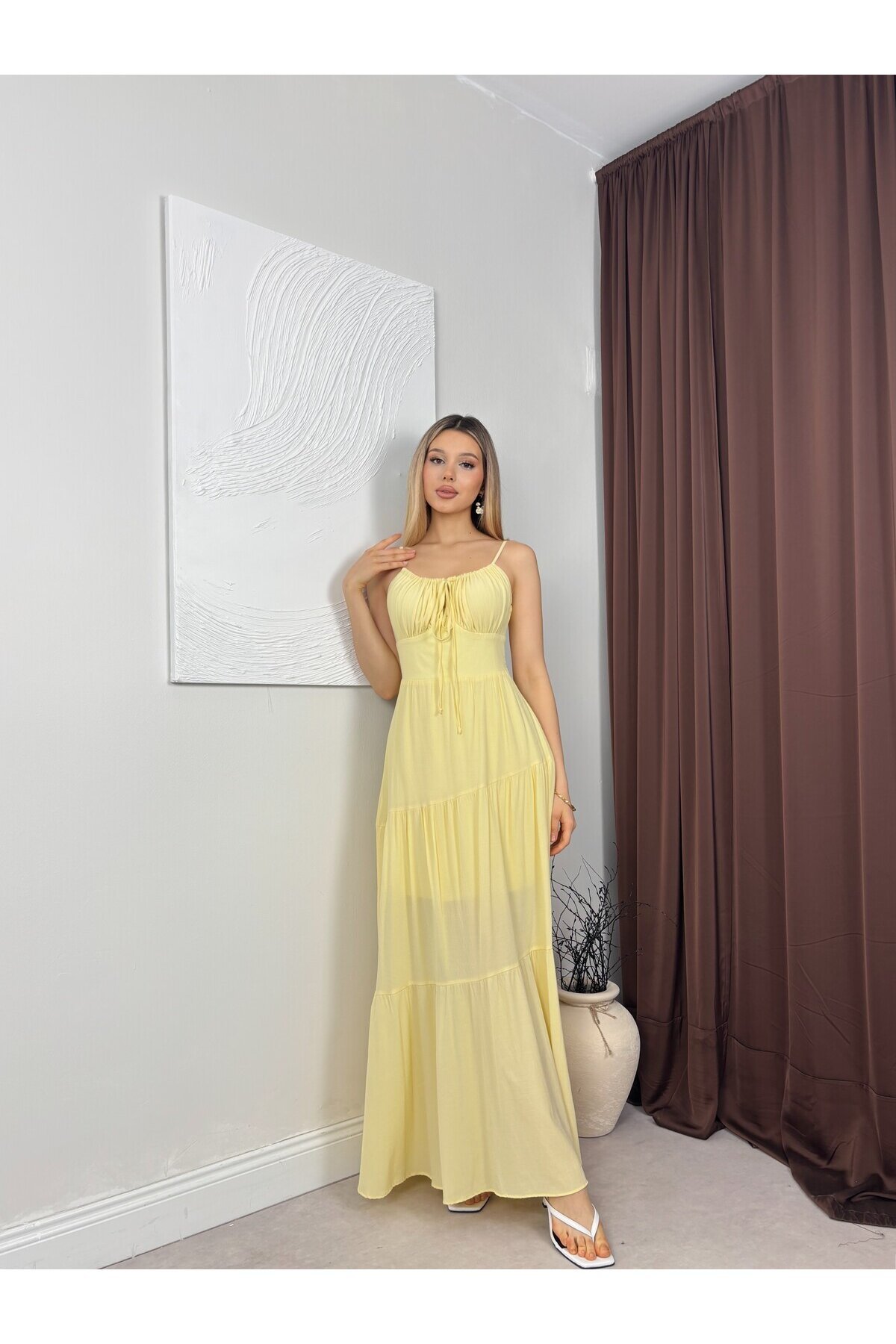 SARI 1148 ELBİSE