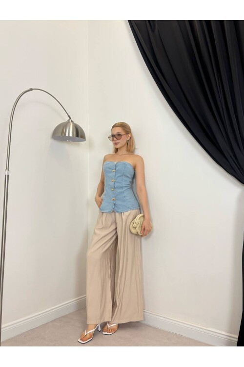 BLUE 30141 BLOUSE